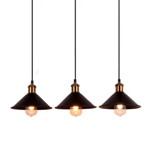 Industrial Black Iron Metal Pendant Lighting