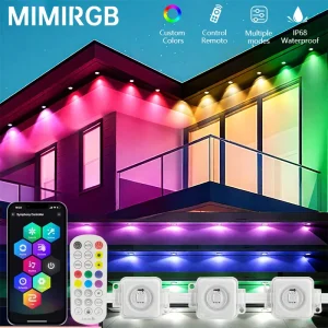 Permanent Outdoor Eaves LED Light String Strip