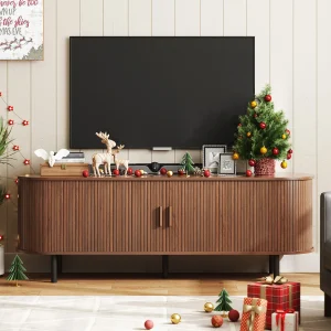 TV Stand and Entertainment Center with Power Outlet